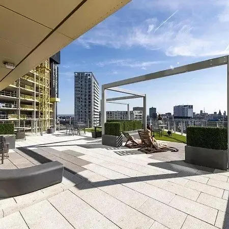 شقة Sleek Modern In The Heart Of Salford *