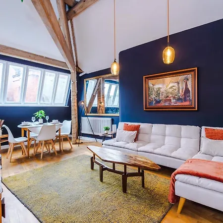 شقة Stylish 1bdr Duplex Loft Piccadilly مانشستر