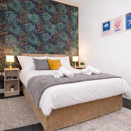 Stylish 2br Free Parking Access Apartmán Manchester