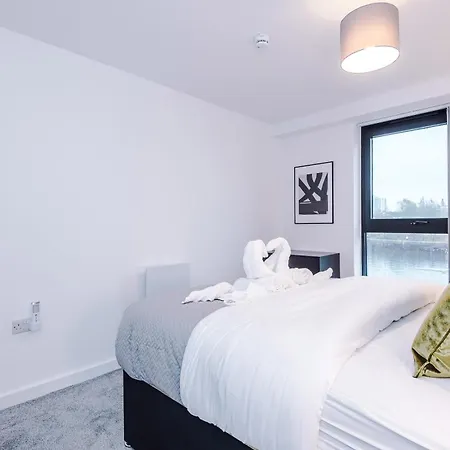 Apartmán Cosy 1br Near Media & Centre Manchester