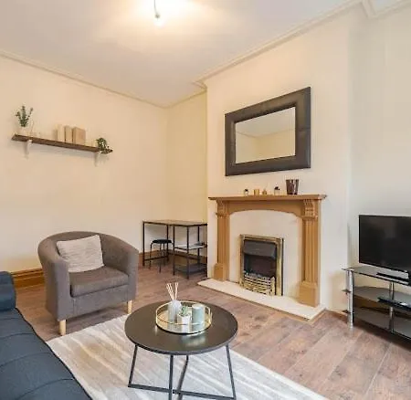 Apartmán Prestwich Stay 3Br Sleeps 6 Free Parking Manchester