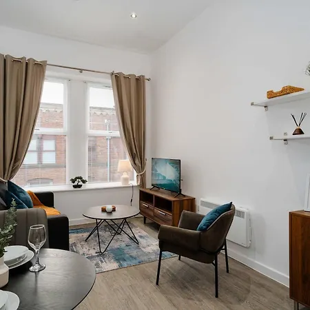 شقة Spacious & Modern 1bed Nr Etihad Stadium