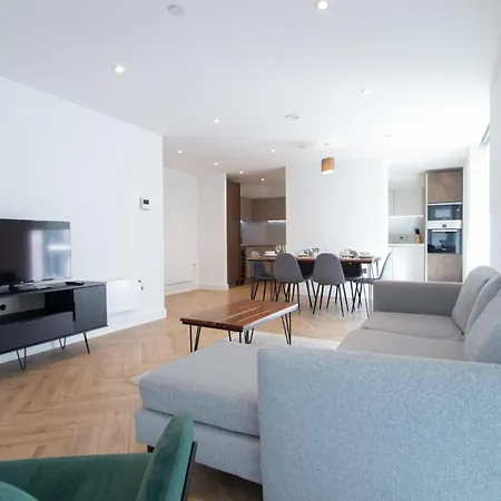 شقة Sleek Modern In The Heart Of Salford