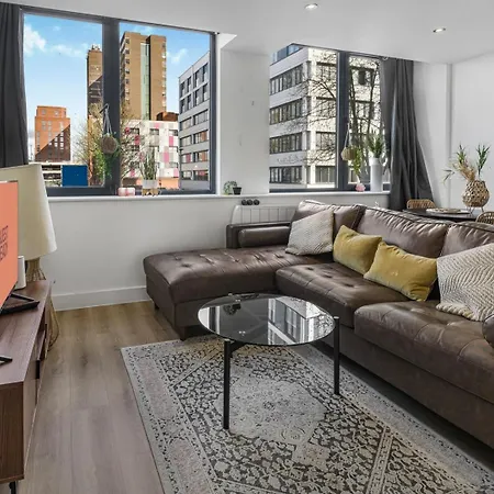 Apartmán Guestready - Chic Urban Retreat In Old Trafford *