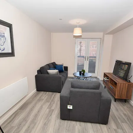 شقة Bright & Spacious 2 Bed In مانشستر