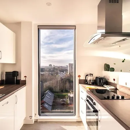 Beautiful 1 Bed - Views 公寓 曼彻斯特