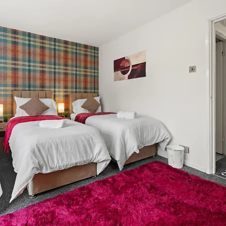 Apartment Modern 4 Bedroom House For 9 Guests With Free Parking By The Cosy Corner Nationwide Manchester