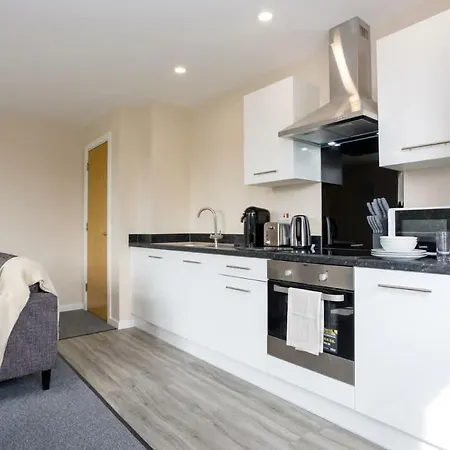 Apartmán Contemporary 2 Bed In W Wifi Manchester