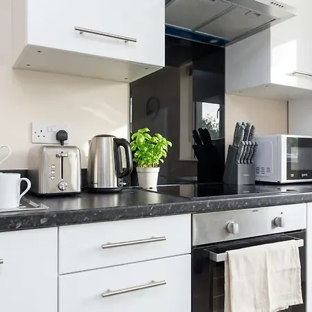 Contemporary 2 Bed In W Wifi *