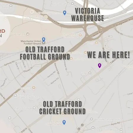 Trafford Garden Retreat With Free Car Park شقة