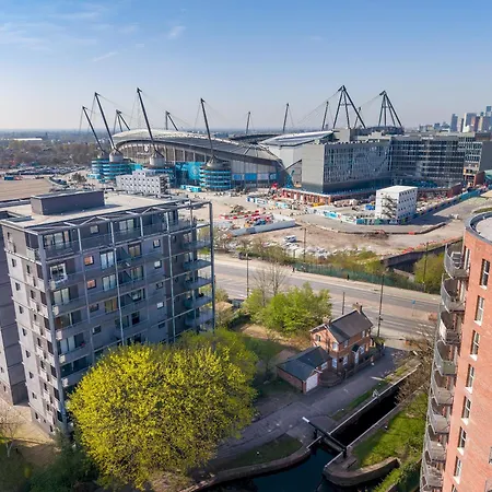 Apartament Manchester 2Bed - Co-Op Live Etihad Views - Pass The Keys