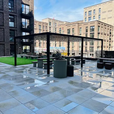 Apartmán Luxury 1 Bedroom Apartment, Salford, Manchester