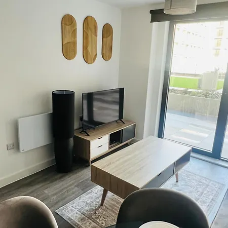 Luxury 1 Bedroom Apartment, Salford, Apartmán Manchester