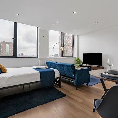 Sleeps 5 Ideal For Work Trips Up To 40 Percent Off Old Trafford Modern * Манчестер