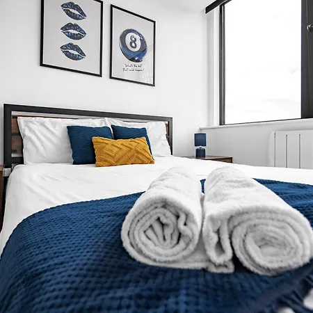 Sleeps 5 Ideal For Work Trips Up To 40 Percent Off Old Trafford Modern Апартаменты *