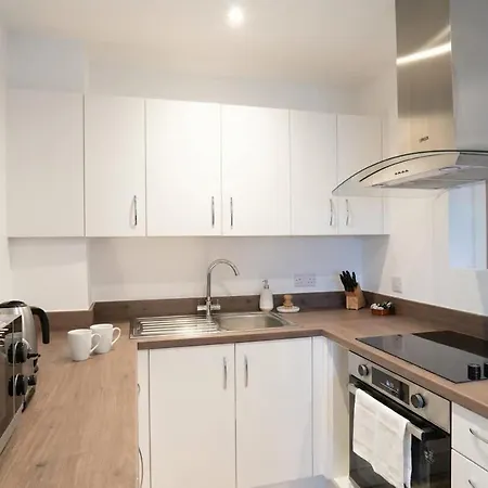 Daire Bright 1 Bed In W Balcony Manchester
