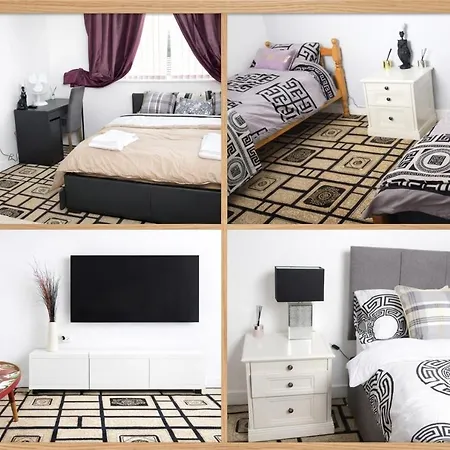 Konukevi Stylish 3-bed House Near Mcr Victoria & Centre