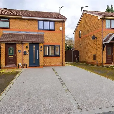 Nyaraló Stylish Mcr 2br Parking Near Etihad & Co-op Manchester