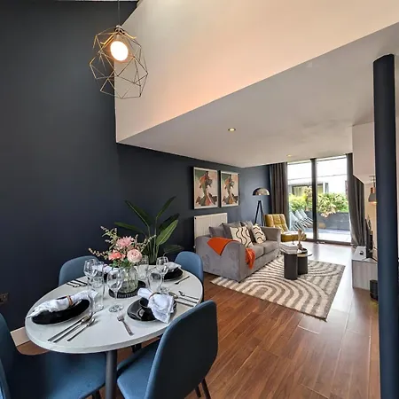 Nyaraló Modern 2 Bedroom Near Mediacity Uk Manchester