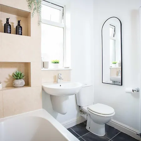 Stylish 3-bed House - Salford Quays & Mediacity Feriehus Manchester