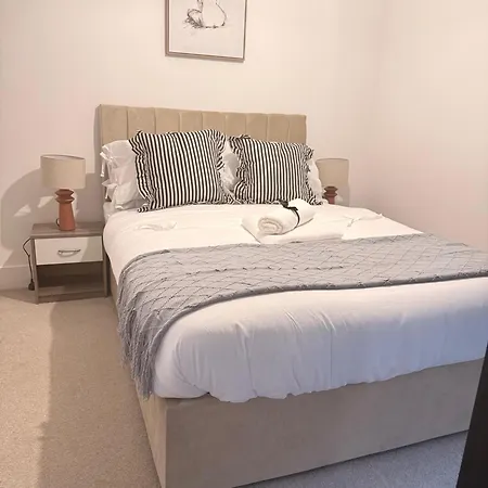 Nyaraló Modern 2 Bedroom Near Mediacity Uk Manchester