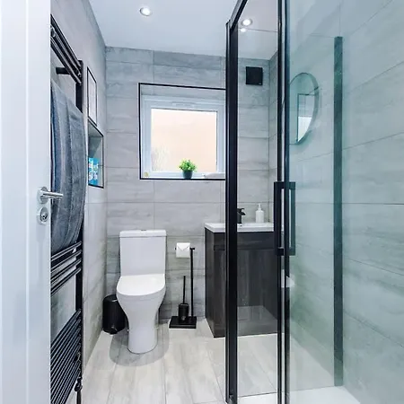Nyaraló Stylish Mcr 2br Parking Near Etihad & Co-op Manchester