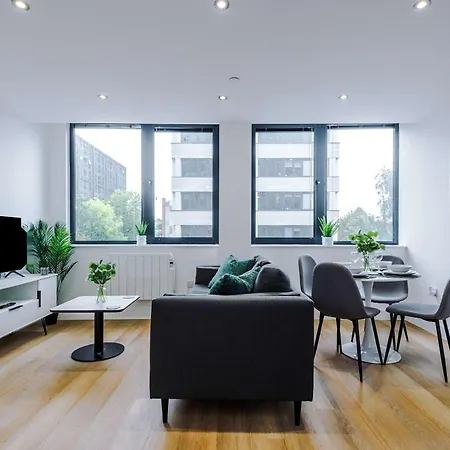 Appartement New Chic Base - Old Trafford & Mediacityuk *