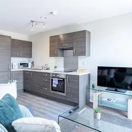 Centre, Salford, Stylish דירה מנצ'סטר