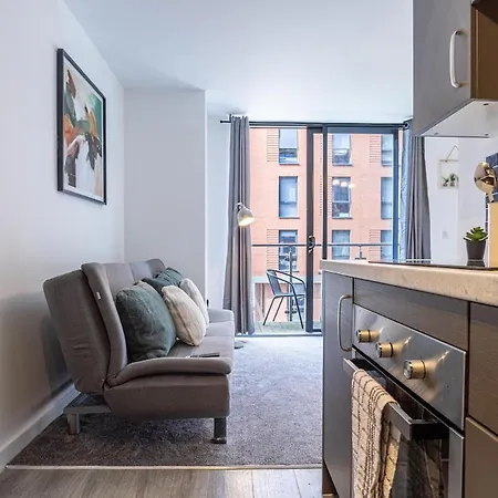 公寓 Centre, Riverside Apt, Balcony 曼彻斯特