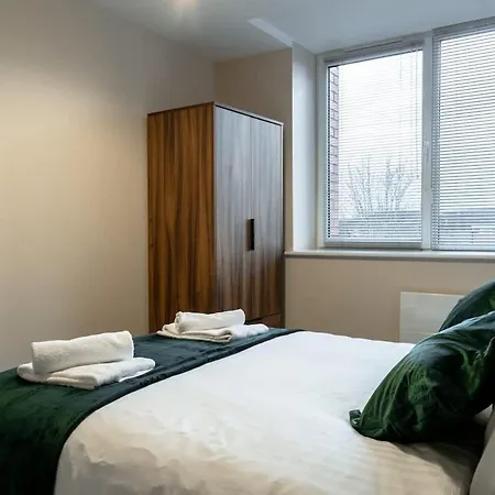 아파트 Free Parking Cosy Flat For 2 Near Media 맨체스터