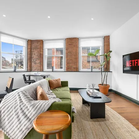 Modern 2br I Workspace I Centre I 3 Beds Lejlighed Manchester