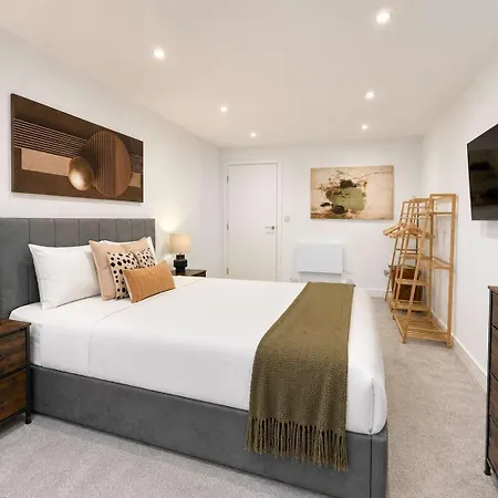 公寓 Stylish 1br - Sleeps 4 - Free Parking -