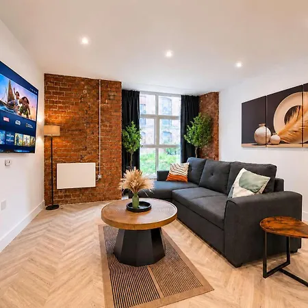 Modern 1br - Sleeps 4 - Free Parking - Apartmán Manchester