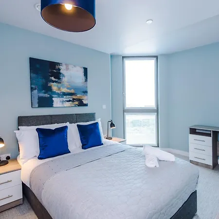 Appartement 1bdr Open Plan With Full Kitchen Manchester