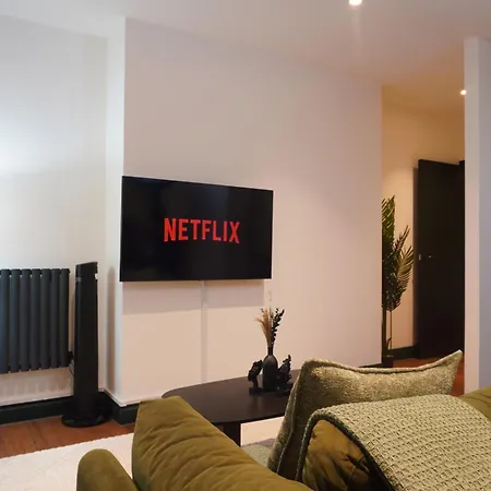 Modern 1-bed With Gym Near Ao Arena & Victoria Station Daire Manchester