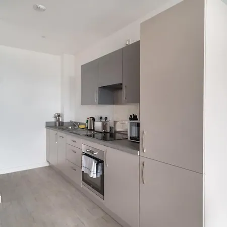 Appartamento Chic Salford Near Metro & Mediacityuk