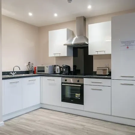 Apartman Free Parking Cosy Flat For 2 Near Media Manchester