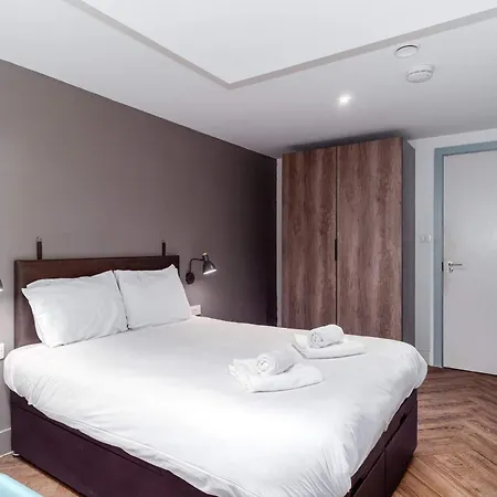 Apartmán Convenient 3bed Flat W Security Manchester