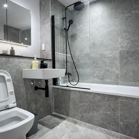 Daire Industrial Luxe 2br Designer Flat Near Victoria Manchester