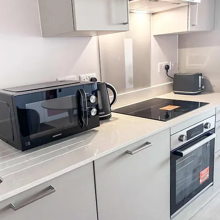Daire Modern And Bright One Bedroom Flat In Old Trafford Manchester
