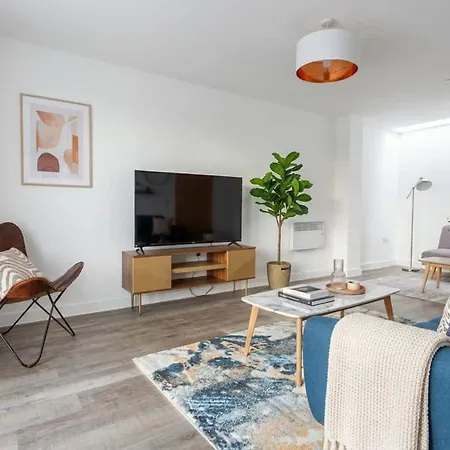 Apartman Modern & Spacious 2bed By Old Trafford Manchester