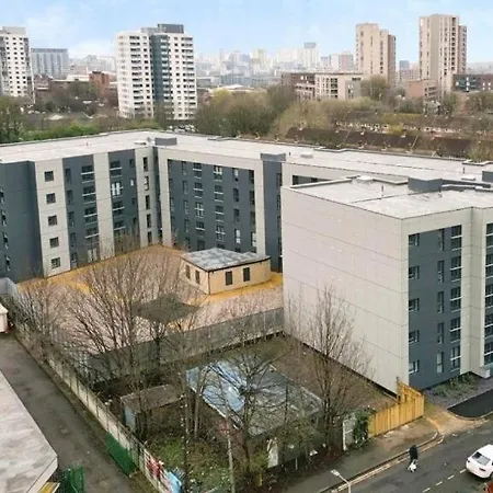 Daire Free Parking! 2 Bed Near Deansgate, Oxford Rd & Centre Manchester