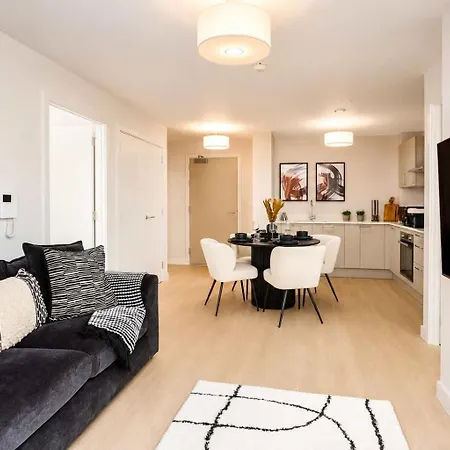 Luxury Views 10th Floor 2 Bed 아파트 맨체스터