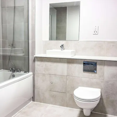 Modern And Bright One Bedroom Flat In Old Trafford Daire