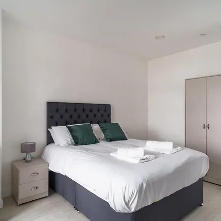 Appartamento Chic Salford Near Metro & Mediacityuk Manchester