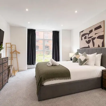 Apartmán Modern 1br - Sleeps 4 - Free Parking -
