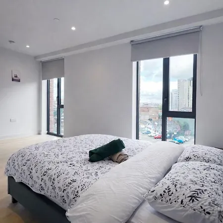 아파트 Industrial Luxe 2br Designer Flat Near Victoria 맨체스터