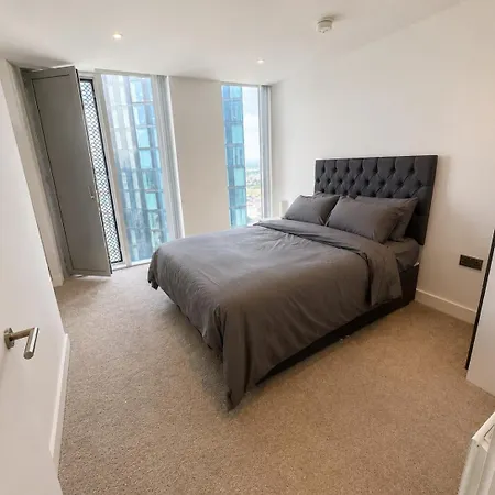 Апартаменты 34th Floor 2bed View Deansgate Манчестер