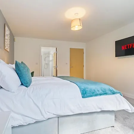 아파트 Luxury 2 Bed Open Plan In Wythenshawe 맨체스터