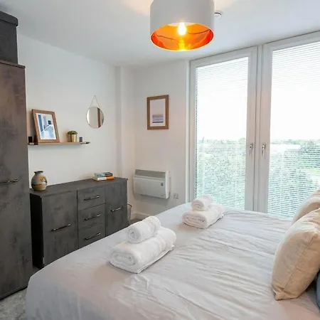 Apartman Modern & Spacious 2bed By Old Trafford Manchester
